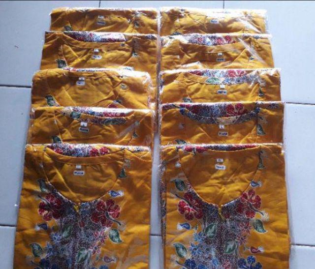 #bayardirumah Tunik Batik Wanita M L Xl Xxl Jumbo