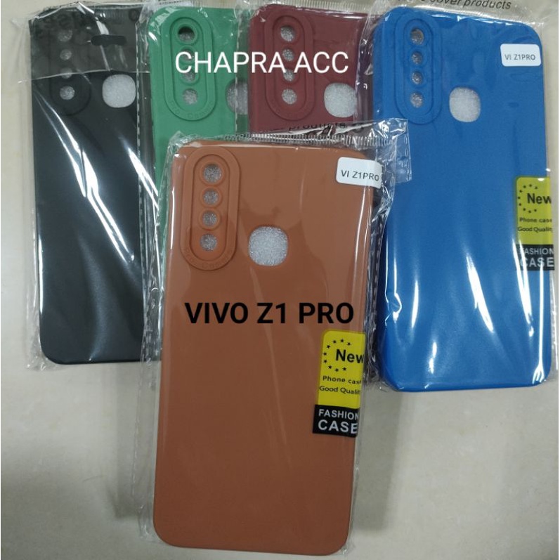 Soft case/slikon/kondom/case terbaru macaron pro camera/kamera type Hp VIVO Z1 PRO