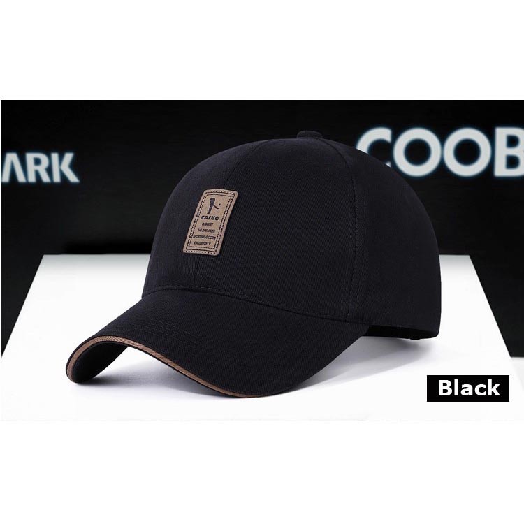 EDIKO Topi Baseball Golf Logo Ediko Sport Fashion Mens Cap Snapback Caps Casual Adjustable Hip Hop