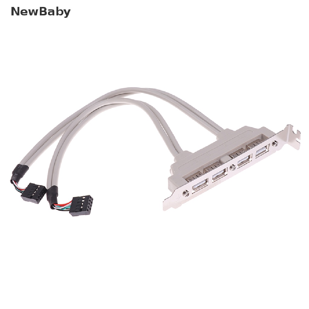 Kabel Extension 4 Port USB 2.0 Ke 9 Pin Untuk Panel PC