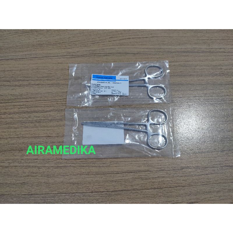 Klem Bengkok Mosquito / Moskuito Klem Bengkok/ Klem Arteri Bengkok ( Klem/Klamp ) panjang 12,5cm