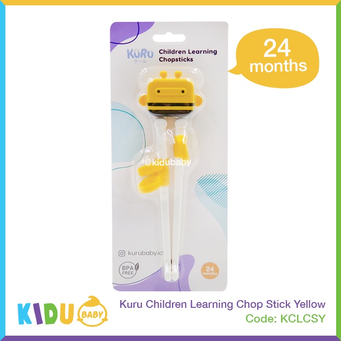 Kuru Chopstick Sumpit Anak Kids Learning Chopstick Kidu Baby