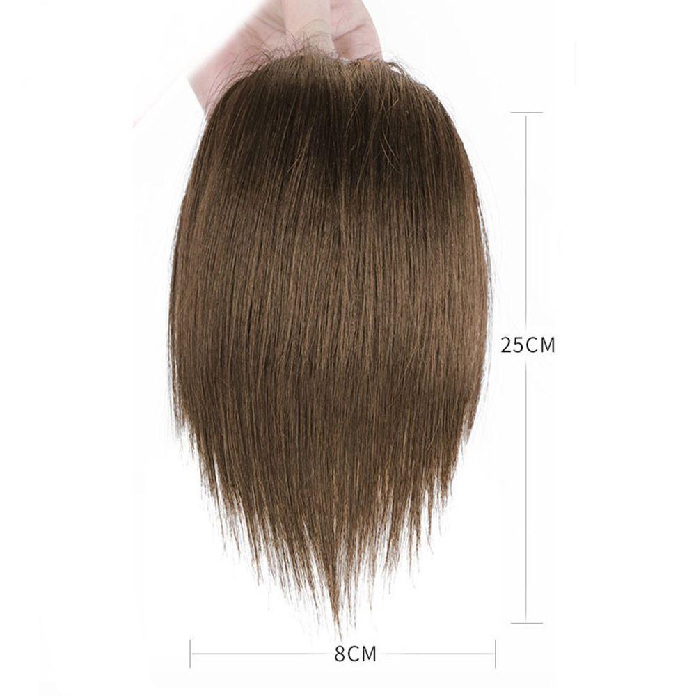 Mxbeauty Klip Poni Rambut Palsu Model Pendek Bahan Sintetis Aneka Warna