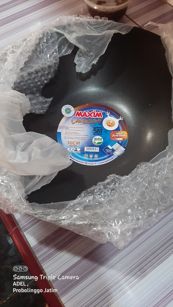 Maxim Wajan Wok 30 Cm Valentino