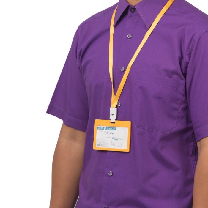 

Promo Bulan Ini Bantex Id Card Holder Larnyard Name Tag Tali Lanyard Landscape 8863 Hot Sale