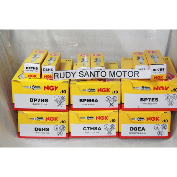 Jual BUSI NGK BP7HS D6EA C7HSA BP7ES D8EA ASLI Limited
