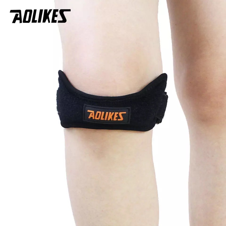 AOLIKES 7918 Premium Knee Patella Single + Silicon / Knee Support