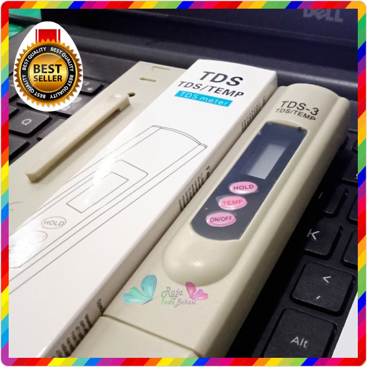 Alat Ukur Tds Meter Digital Hidroponik Pengukur Temperature Suhu Kualitas Air Akuarium Aquarium