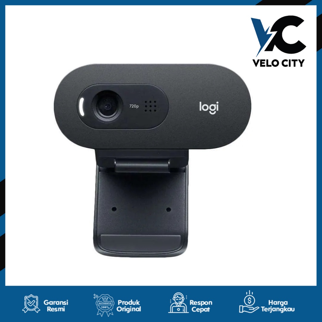 Webcam Logitech C505 I 720p Camera HD - Original Garansi 2 tahun