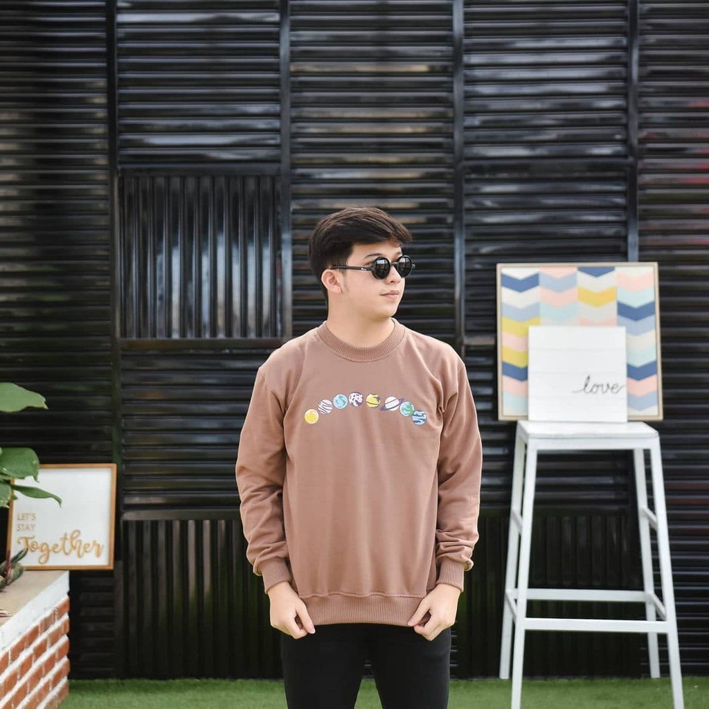 Nara Grosir - Planet Street Sweater  | Fashion Terkini | Sweater Termurah