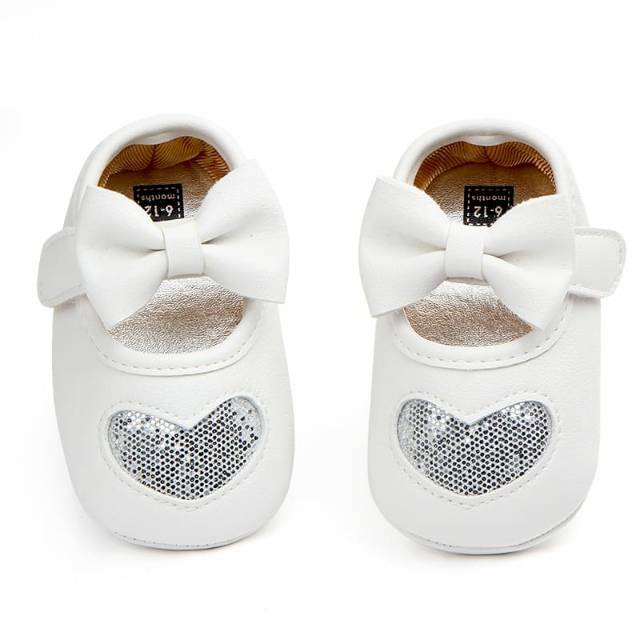 Prewalker Heart Ribbon/ Sepatu anak perempuan