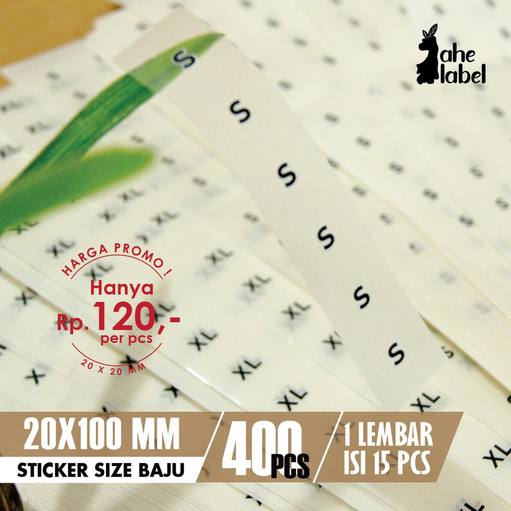 

ghg STIKER UKURAN BAJU , STIKER SIZE , STICKER SIZE , STICKER UKURAN BAJU 400 PCS