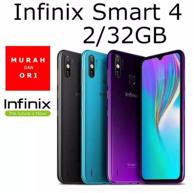 INFINIX SMART 4 2/32 GB GARANSI RESMI | Shopee Indonesia
