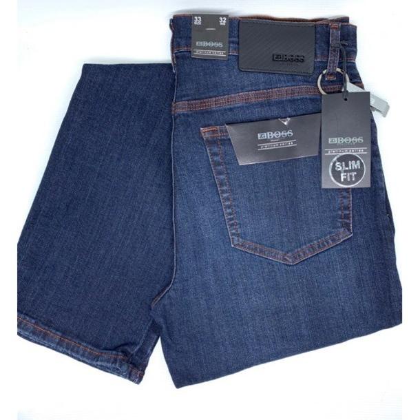 Celana Jeans Pria Stretch Zg Boss Slim Fit Orange Jinspriakualitasting Trilobashop