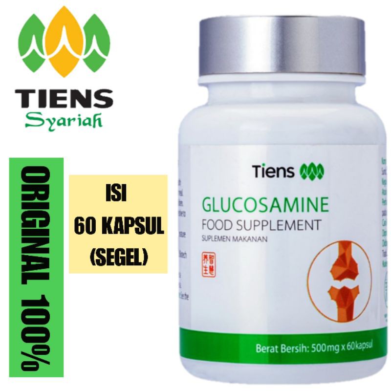 (ORI TIENS) GLUKOSAMIN TIENS | ORIGINAL | SOLUSI PERSENDIAN | NYERI SENDI | SAKIT SENDI |BUNYI SENDI