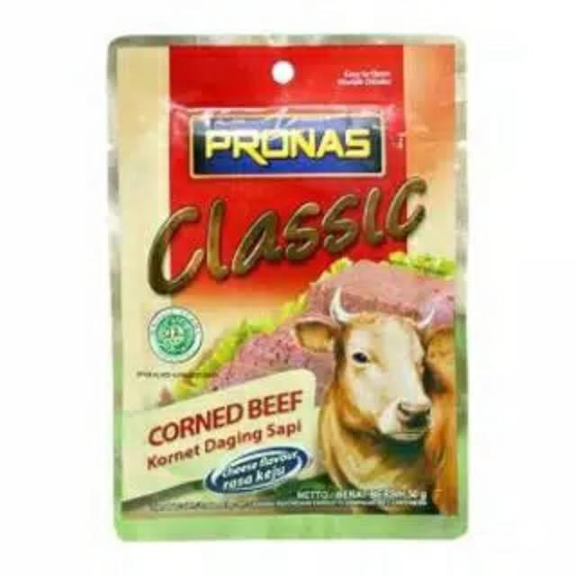 

PRONAS CORNED BEEF CLASSIC Keju 50gr