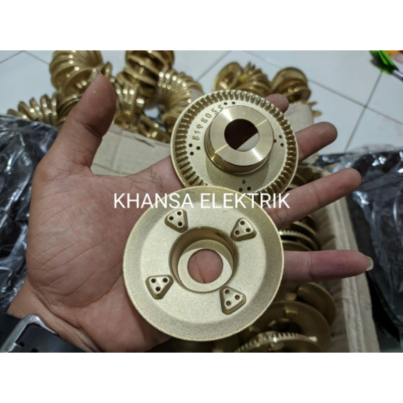 Burner Kuningan Kompor gas Rinnai Original RK RI 522C CE 602E