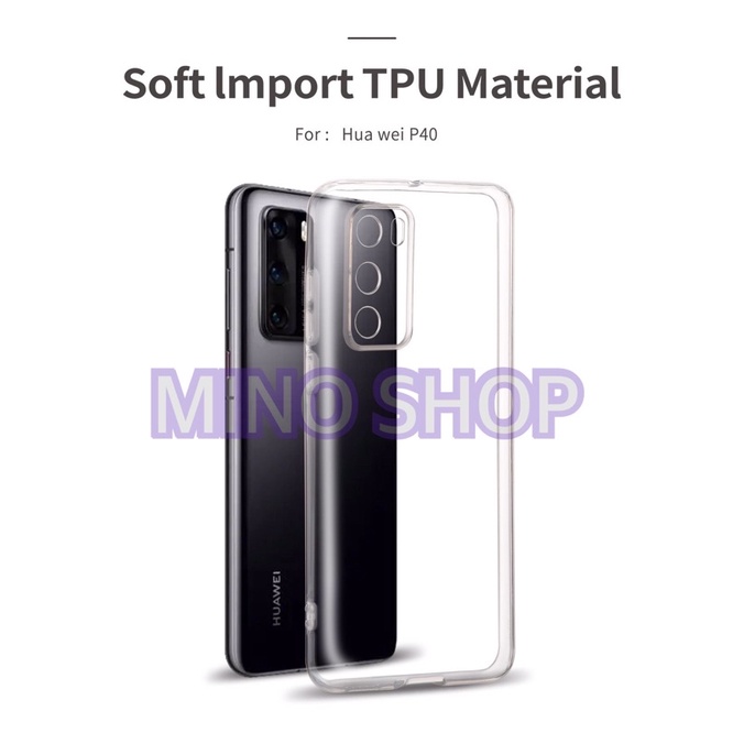 SOFTCASE TRANSPARAN HUAWEI P40 - PREMIUM CLEAR SOFT CASE