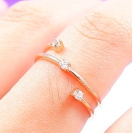 Cincin Emas Kerlip Collection Vol 3 by Hala Gold 18K RI210491