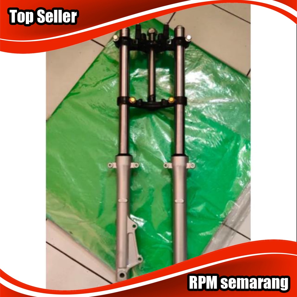 Shock depan plus segitiga Honda Tiger New - Mega pro Primus