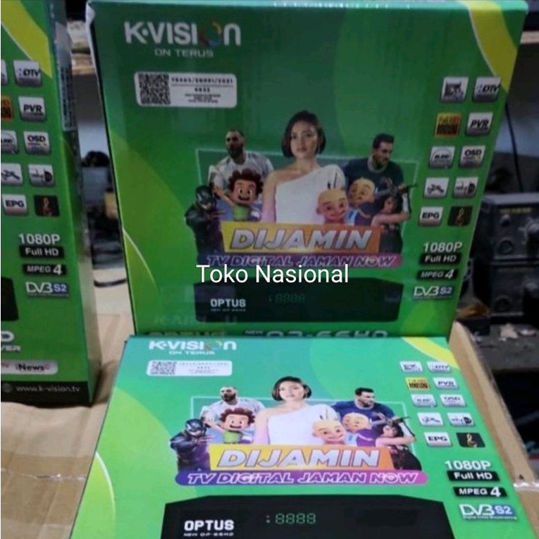 Receiver OPTUS GOL NEW OP-66 HD (LENGKAP DENGAN MNC GRUP)