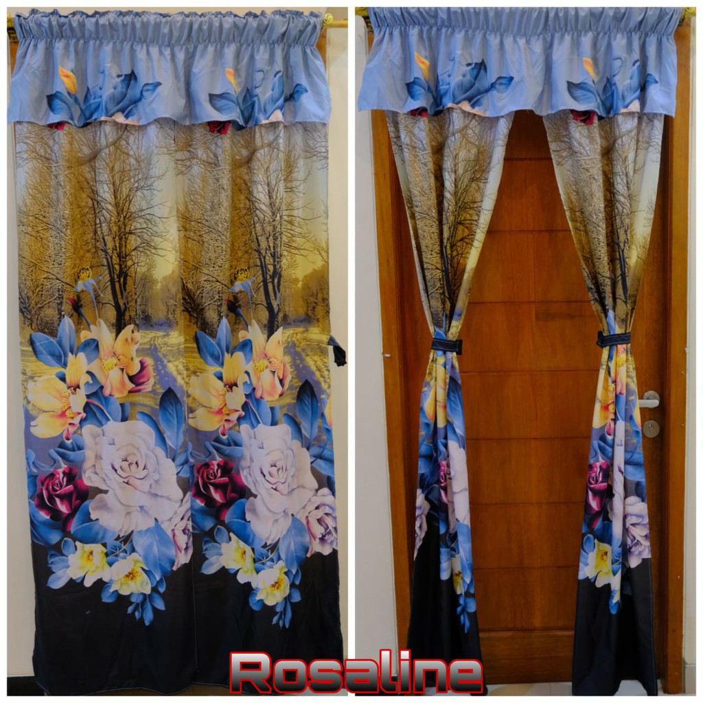 Gorden serut belah tengah Rosaline