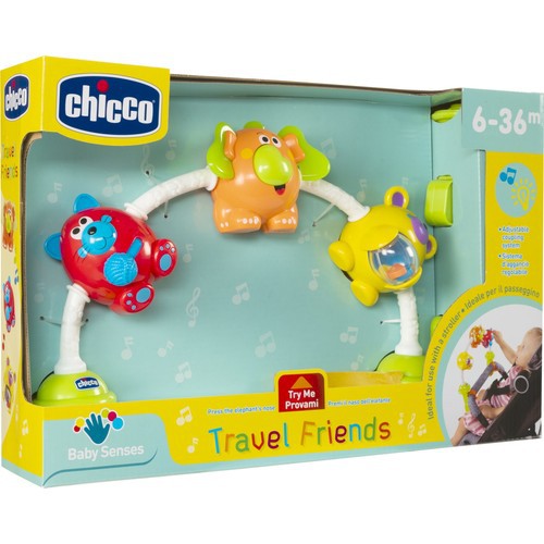 Chicco Toy Travel Friends / Mainan Bepergian Bayi 6m+