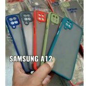 Case Samsung A12 Soft Case Slicon Aero Samsung A12