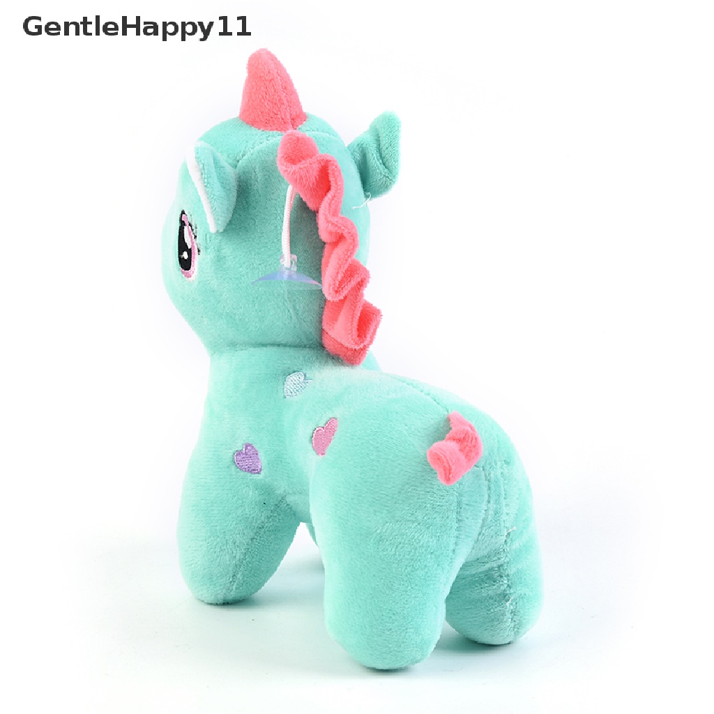 Gentlehappy Mainan Boneka Unicorn Pelangi 20CM Bahan Plush Untuk Bayi / Anak