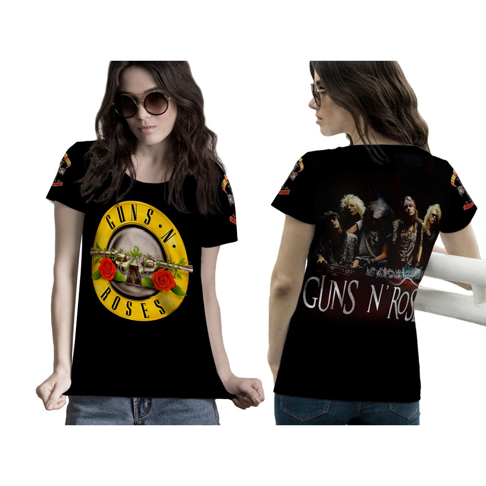 [Riashop] Kaos GNR Wanita | Kaos GNR Original | Kaos GNR Murah - FS