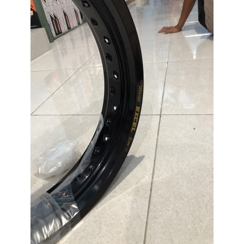 velg TAKASAGO EXCEL RIM JAPAN ring 17 hitam ukuran 350