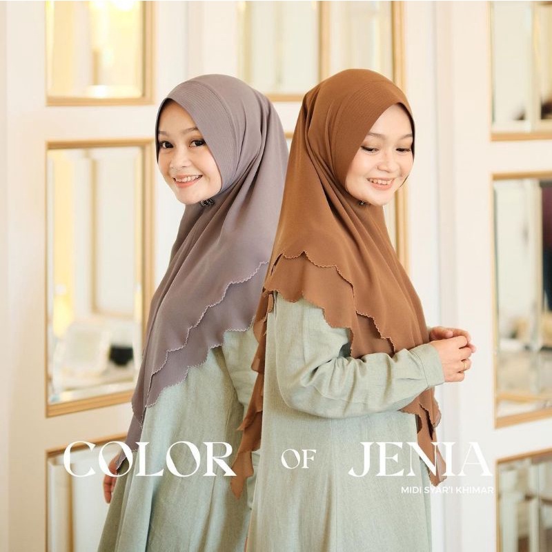 JENIA MIDI KHIMAR BY ANEUKU