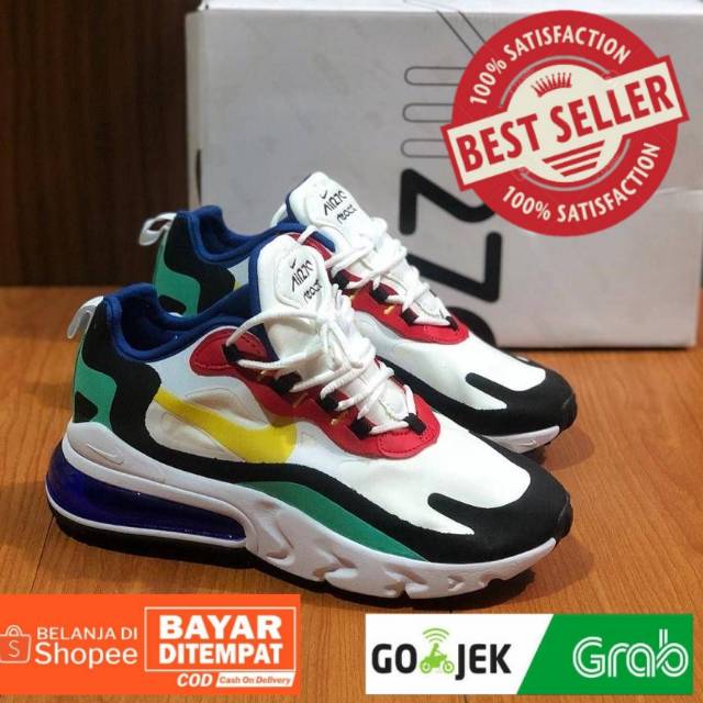 SEPATU NIKE AIR MAX REACT MULTI SNEAKERS PRIA WANITA MEN WONEN MADE IN VIETNAM IMPORT ORIGINAL