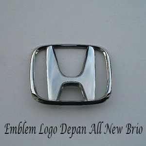 Emblem Logo Honda Depan All New Brio Chrome