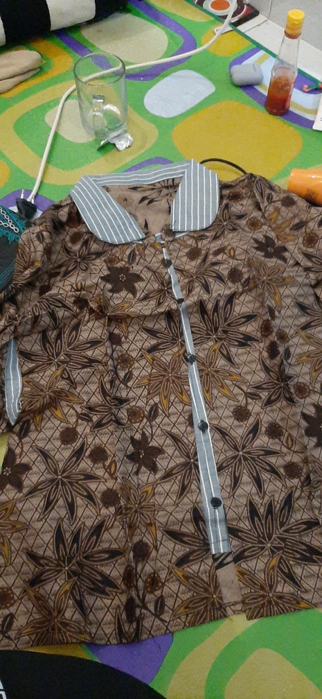 Atasan Batik Wanita Dolbi Dolbi Dobby Dobi Modern Batik Cassual