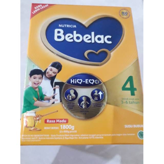 Bebelac 4 Rasa Madu Vanila 1800 Gram Shopee Indonesia