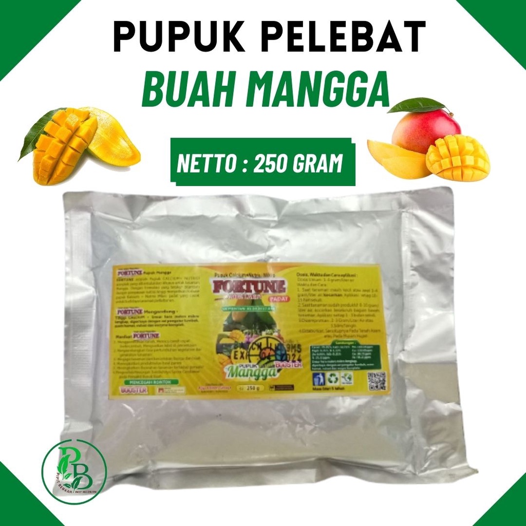 Pupuk Booster Perangsang Buah Mangga, Pupuk Pelebat Buah