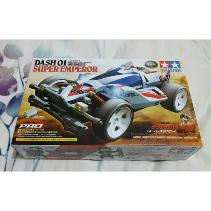 Tamiya mini 4wd dash 01 super emperor 18632 Mainan model kit anak murah mainan anak murah