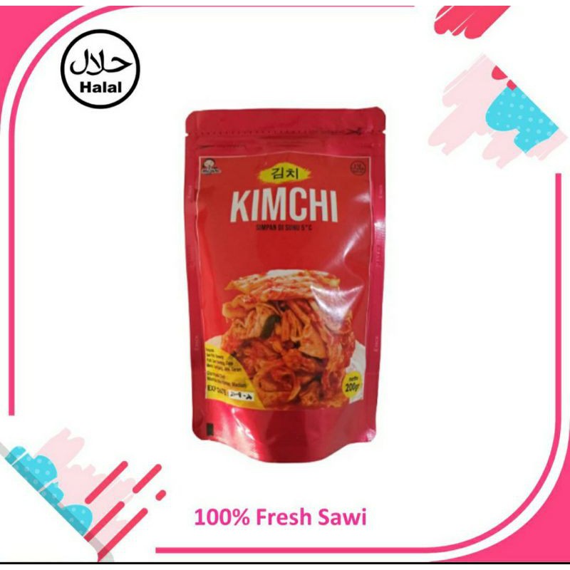 

KIMCHI KOREA FRESH 200gr kimchi sawi halal