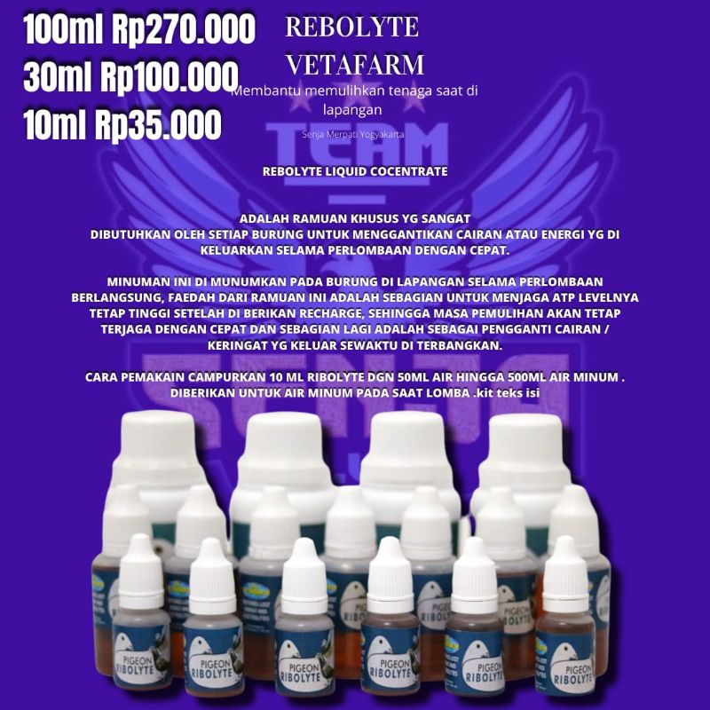 REBOLITE merpati / REBOLIT merpati VETAFARM