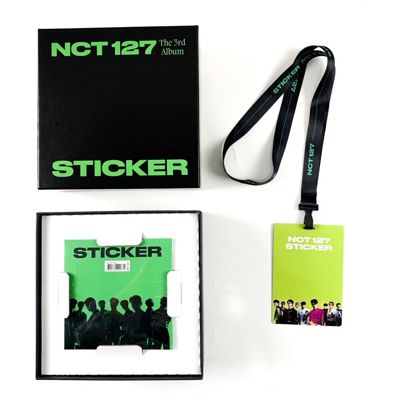 [sharing] NCT 127 Sticker Deluxe Box - MD & Box Only