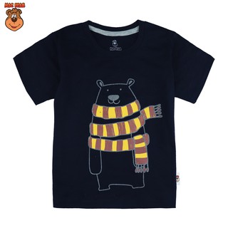 MacBear Kaos Anak Laki laki Teddy Bear Syal 6 bulan 12 MacBear Kaos Anak Laki laki Teddy Bear Syal 6 bulan 12