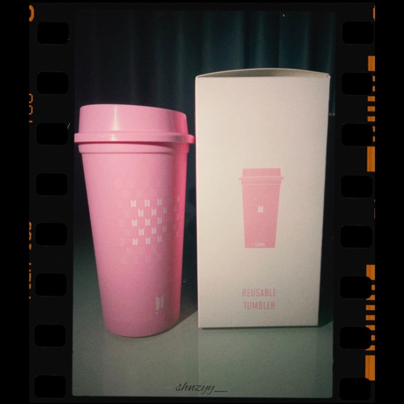 REUSABLE TUMBLR BTS (pop up store)