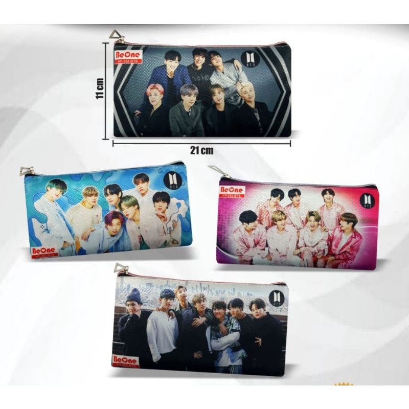 

Kotak Pensil / Pencil Case Kain Sleting Lepes Artis Korea