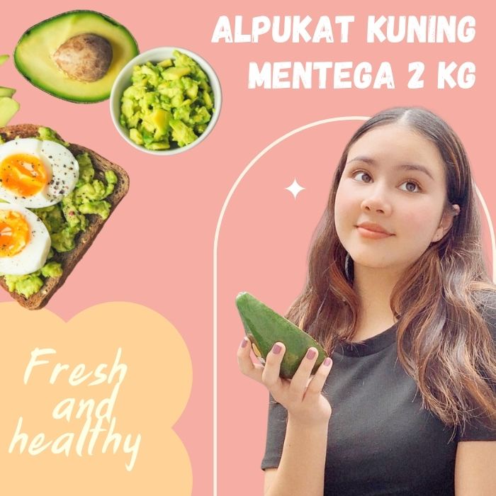 

ALPUKAT MENTEGA BERGARANSI ALPUKAT KUNING SEHAT 2 KG UKURAN BESAR JUMBO