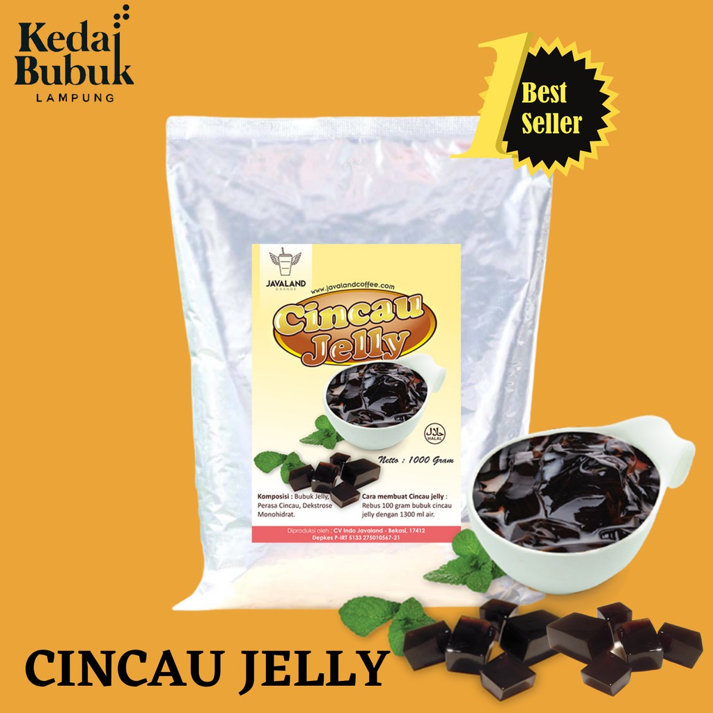 

Topping Minuman Cincau Jelly 1 kg JAVALAND