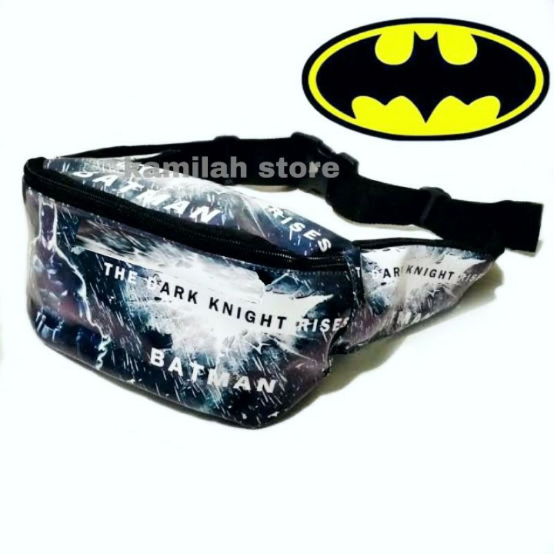 tas bahu anak laki - selempang anak laki - tas batman -tas anak laki