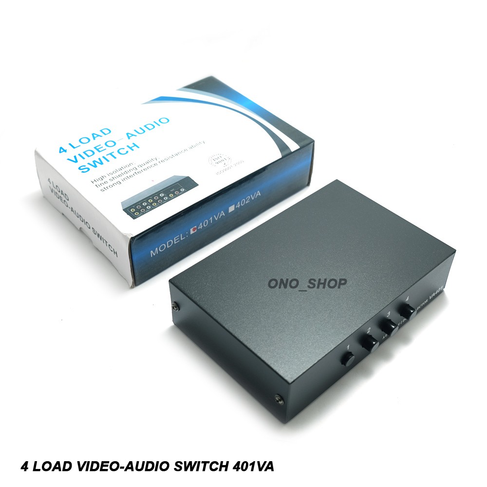 4 Load Video-Audio Switch 401VA