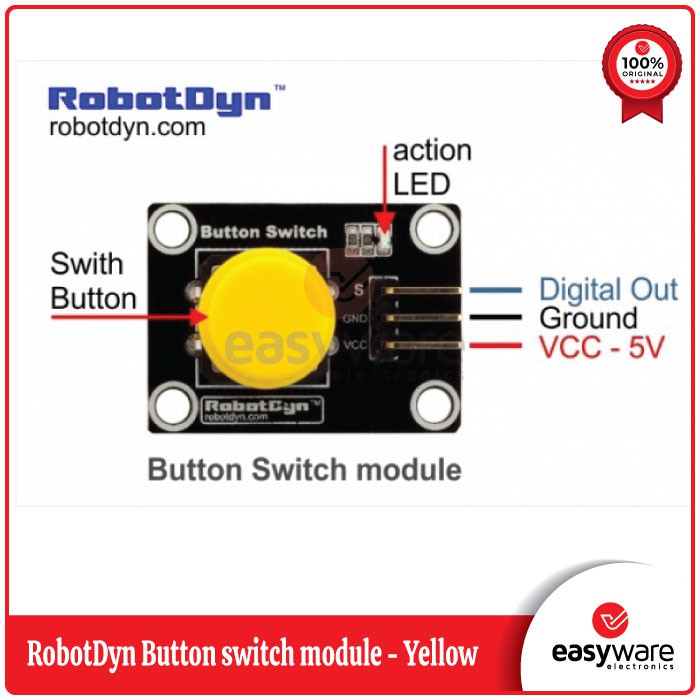 RobotDyn Button Switch Module