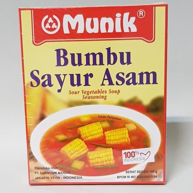 

Munik Bumbu Sayur Asam 180 gr